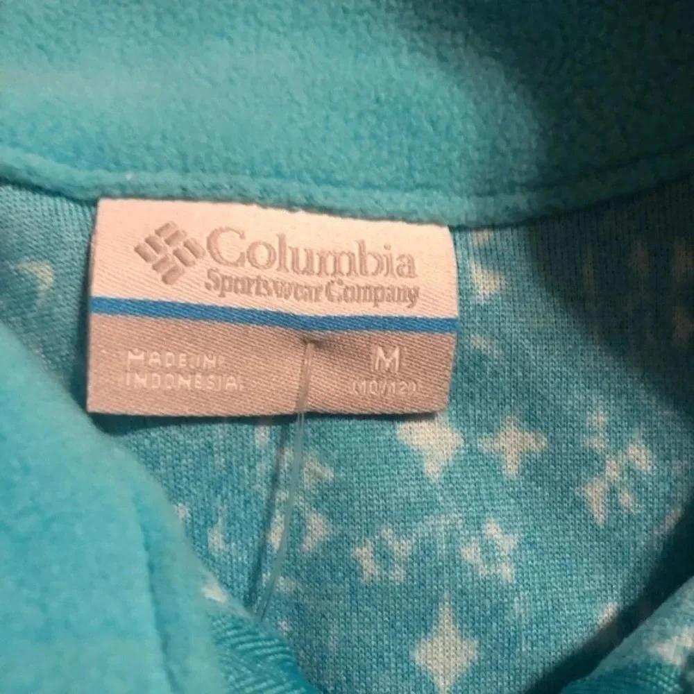NWT Columbia youth glacial fleece pullover jacket outdoor activewear